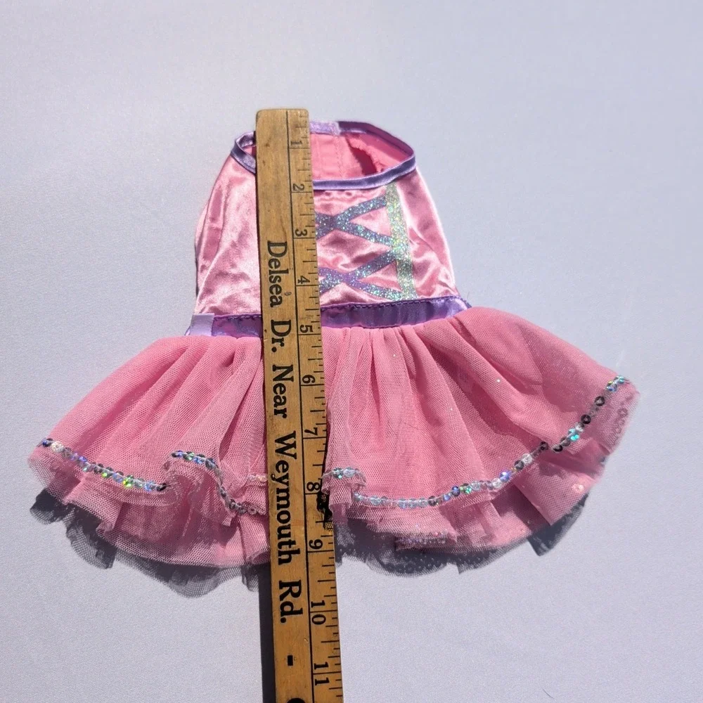 Build‎ A Bear Pink Purple Ballet Tutu Tulle 4 Legged Animal BABW 2017